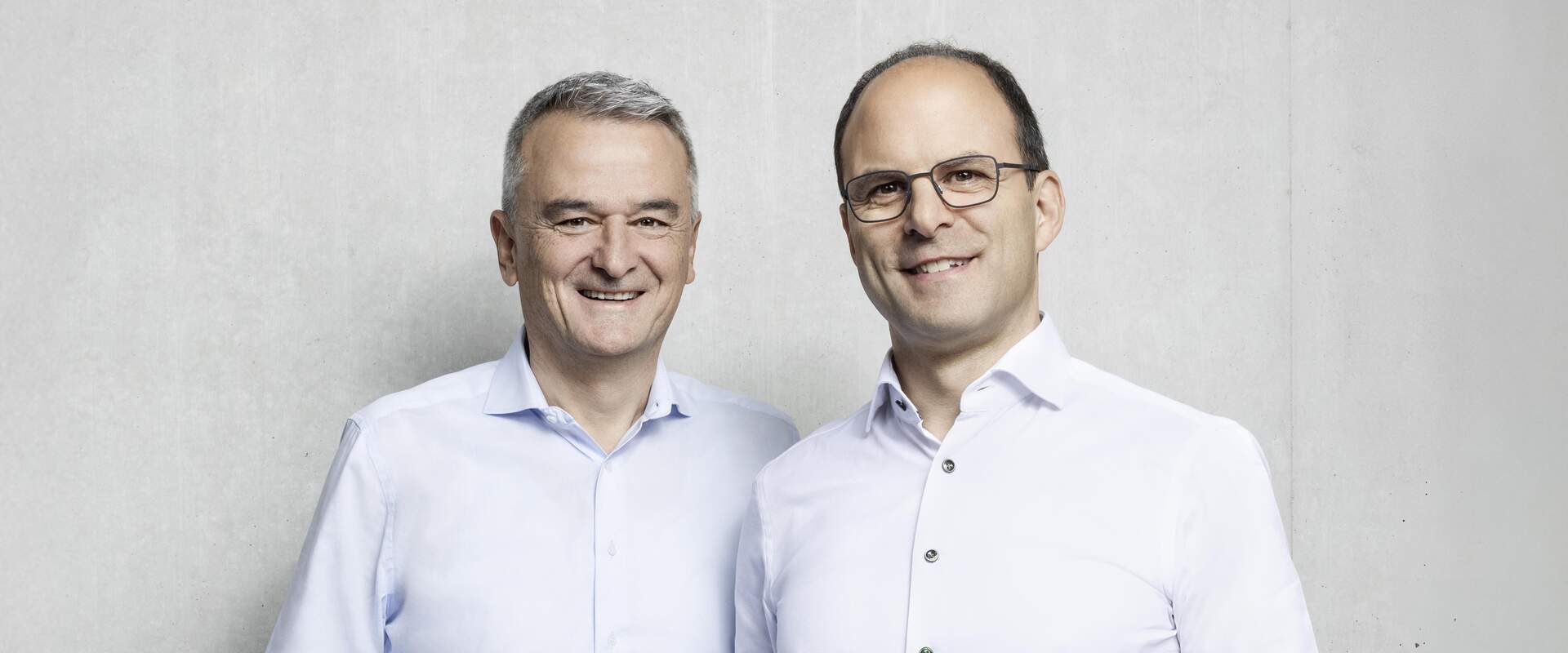 Joos Sutter (Präsident des Verwaltungsrates) und Marco Tschanz (CEO) der Bell Food Group AG | © Bell Food Group AG